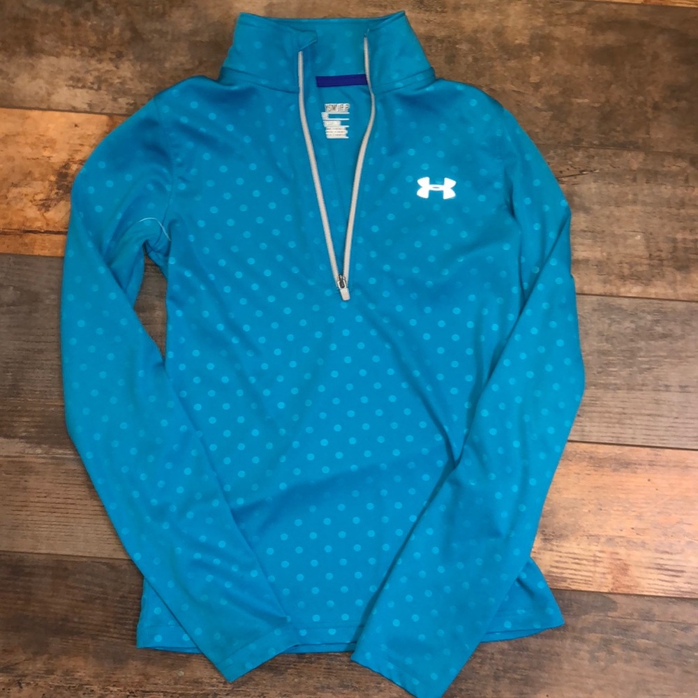 Kids blue under armor sweater